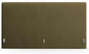 Zielony tapicerowany zagłówek 210,5x100 cm Remo – Micadoni