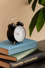 Budzik retro PEARL GLOW, Ø 8 cm