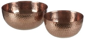 Metalowe miski do serwowania w kolorze miedzi zestaw 2 szt. ø 26 cm Solis – Premier Housewares