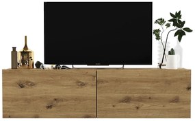 Ścienna szafka rtv dąb artisan - Merol 6X