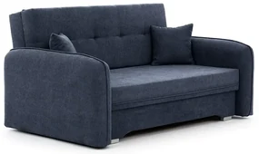 Sofa rozkładana z funkcją spania LAINE niebieska ELTAP