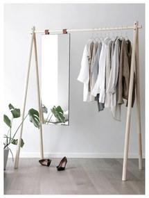 Wieszak z drewna sosnowego Karup Design Hongi Natural