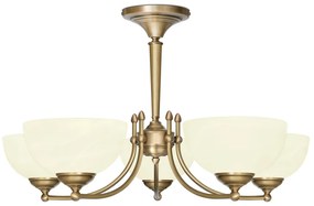 Niski żyrandol patynowany Y-S5AK