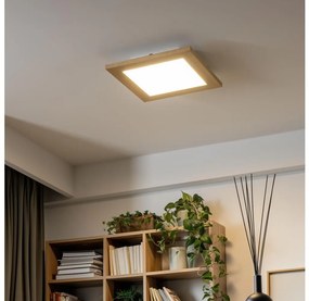 Eglo - LED panel SALOBRENA 2 16W 230V brązowy, ściemnialny, natynkowy