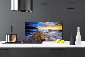 Panel Kuchenny Spokojna Plaża O Poranku