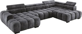 Narożnik BULL XL Prawostronny z elektryczną funkcją regulacji tkanina Eden 20 WERSAL
