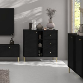 Komoda TORINO 100 cm do Salonu Sypialni Grafit