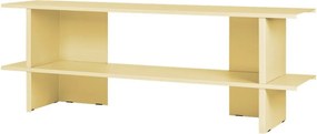 Żółty metalowy regał 160x57x37 cm Hes – noo.ma