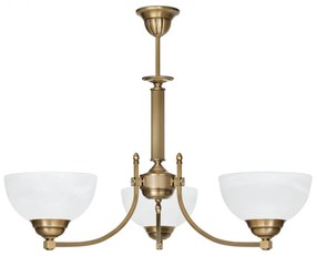 Żyrandol mosiężny do sypialni B-S3A