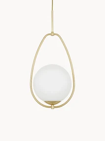 Lampa wisząca ze szkła opalowego Avalon