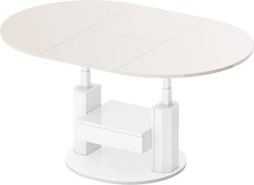 Regulowany ławostół z szufladą Primo Max z matowym blatem