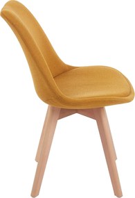 Zestaw 4 Krzese Synk Tkanina