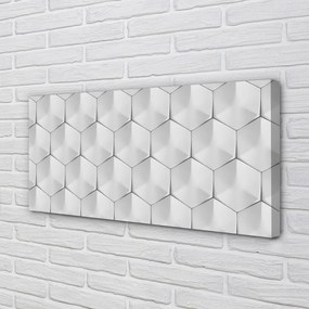Obraz na płótnie Sześciokąty w 3D