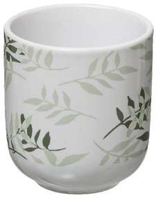 Ceramiczne kubki z bambusowymi podkładkami, 4 szt., 130 ml