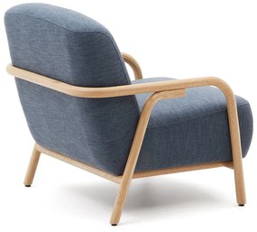 Niebieski fotel Sylo – Kave Home