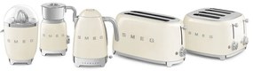Kremowy czajnik elektryczny ze stali nierdzewnej 1,7 l Retro Style – SMEG