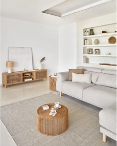 Kremowy dywan z mieszanki wełny 160x230 cm Carime – Kave Home