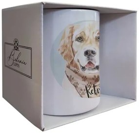 Bohemia Gifts Ceramiczny kubek - Retriever, 350 ml