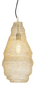 Orientalna lampa wisząca złota - Nidum RomboWiejski/ Rustykalny / Vintage Oswietlenie wewnetrzne