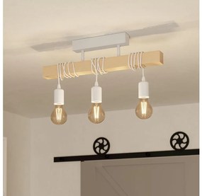 Eglo 44082 - Przysufitowy żyrandol TOWNSHEND 3xE27/60W/230V