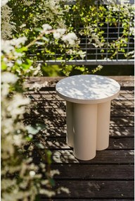 Beżowy stołek Oly – noo.ma