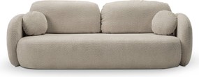 Masseno Sofa AMICO z funkcją spania i pojemnikiem na pościel - Beżowy - ABRIAMO 2