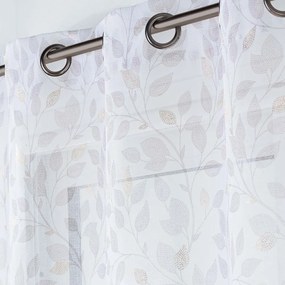 Biała firanka z woalu 140x240 cm Duchesse – douceur d'intérieur