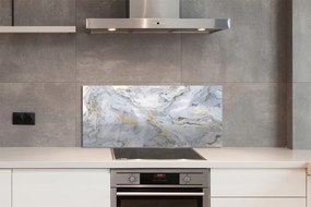 Panel szklany do Kuchni Ponadczasowa Ściana z Marmuru