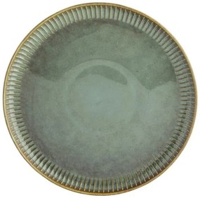 Altom Porcelanowy płytki talerz Reactive Sage, 26cm