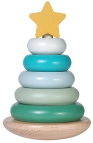 Drewniana wieża do układania Christmas Tree – Kindsgut