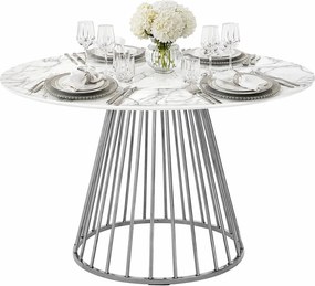 Okrągły stół do jadalni marmur A6-W90