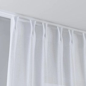 Zasłona na haczykach flex podwójnych