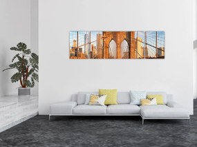 Obraz - Most Brookliński (170x50 cm)