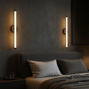KINKIET ŚCIENNY LED LHJ069-W CZARNY