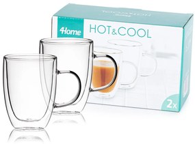 4Home Szklanka termiczna Cuppa Hot&Cool 310 ml, 2 szt.