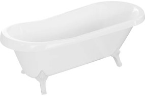 Mexen Retro wanna wolnostojąca 170 x 75 cm, biała, nogi białe - 53251707500-20