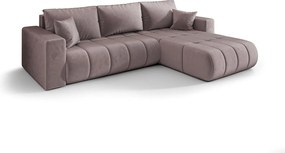 Narożnik BEDANTE MILO PREMIUM L Monolith 62 Prawy z funkcją spania Mebel łączący wygodę i nowoczesny design