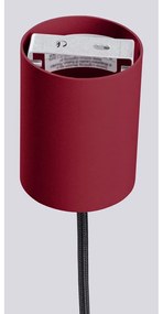 Bordowa lampa wisząca ze szklanym kloszem ø 12 cm Orbital – Nice Lamps