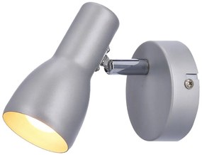 Kinkiet w kolorze matowego srebra Picardo – Candellux Lighting