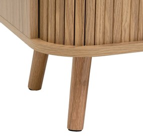 Regał w dekorze dębu w naturalnym kolorze 80x172x40 cm Elia – Casa Selección