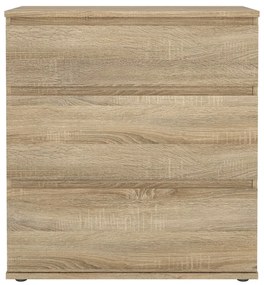 Niska komoda w dekorze dębu 77x84 cm Nova – Tvilum