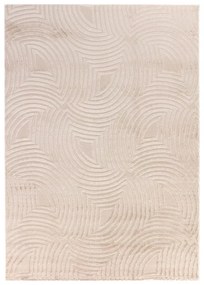 Dywan 3D nowoczesny Sahara Geometria beżowy 280 cm x 370 cm