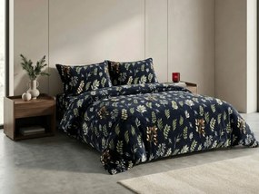 PrzytulneMieszkanie.pl PrzytulneMieszkanie.pl Pościel z mikropluszu ZELNOIR czarna Rozmiar pościeli: 2 szt 70 x 90 cm | 200 x 220 cm