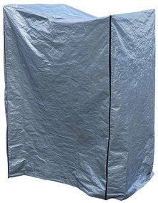 Pokrowiec na komplet mebli 145 x 132 x 220 cm szary PATIO