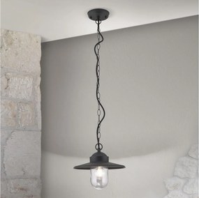 Orion AL 11-1318 - Zewnętrzna lampa wisząca EDWARD 1xE27/60W/230V IP44 antracyt