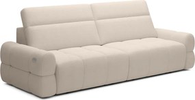 Sofa MATEO z funkcją RELAX i elektryczną regulacji siedziska tkanina PERFECT HARMONY 02 WERSAL