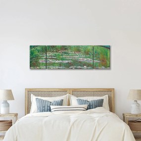 Obraz - Claude Monet, The Japanese Footbridge, reprodukcje (170x50 cm)