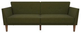 Zielona rozkładana sofa 205 cm Regal – Novogratz