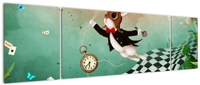 Obraz - Fantasy królik (170x50 cm)
