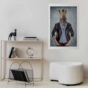 Plakat Zebra Ewa 40x60 cm bez ramy z marginesem ARTGEIST B